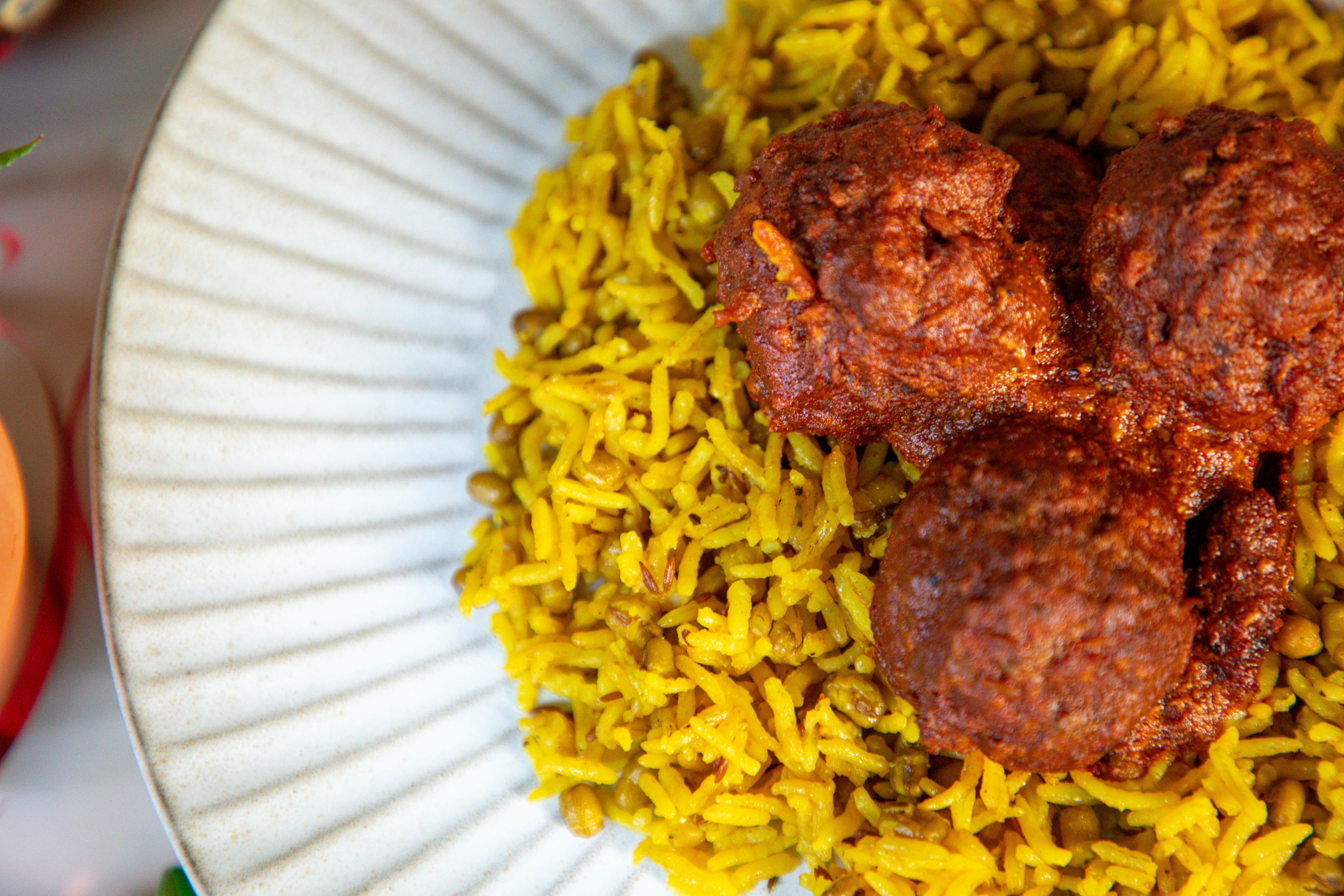 Kashmiri cuisine- matsch rice